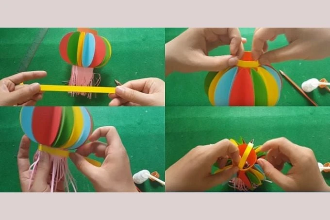 Cách làm đèn Trung thu bằng giấy A4 tại nhà cho mẹ và bé dễ thực hiện