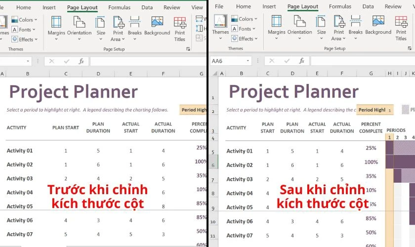 Hướng dẫn cách in Excel vừa trang giấy A4
