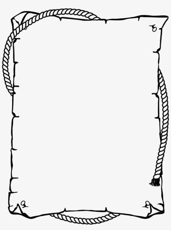 Vẽ trang trí viền giấy A4 đẹp nhất