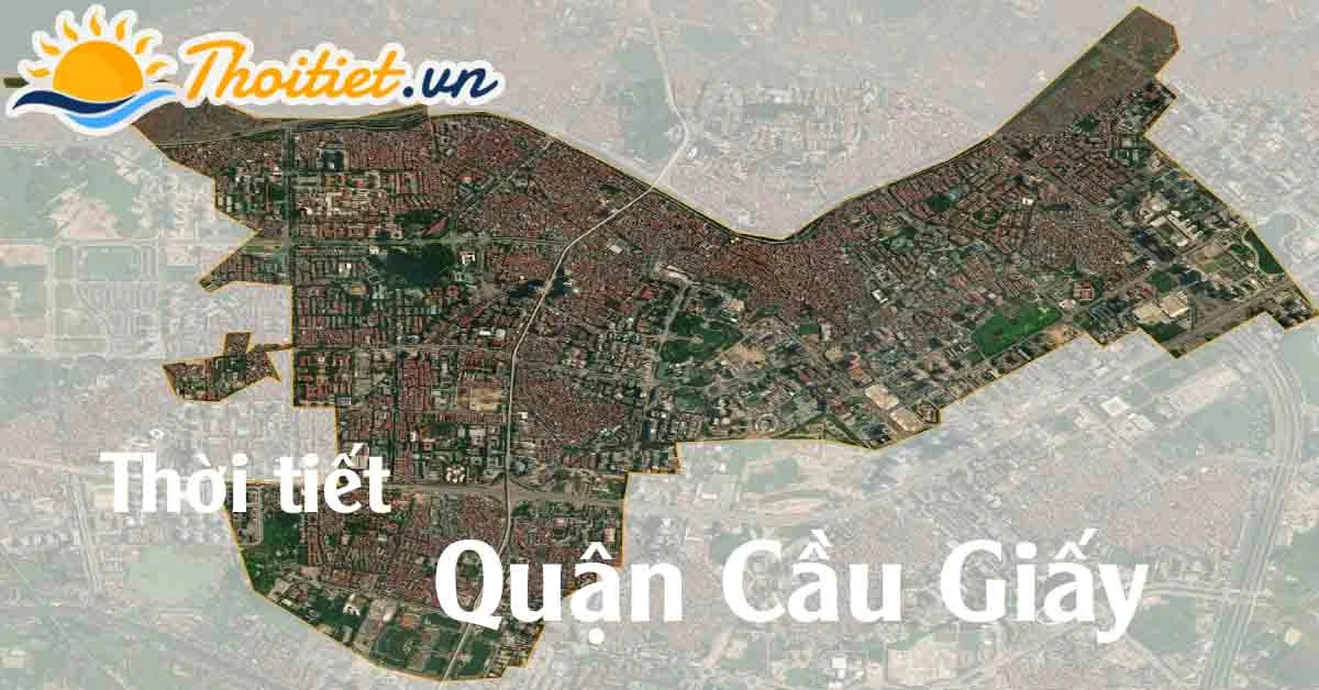 Dự báo thời tiết Quận Cầu Giấy - Hà Nội