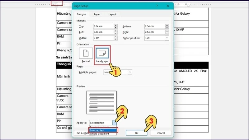 4 cách chỉnh trang ngang, dọc trong Word cực nhanh, đơn giản - Thegioididong.com