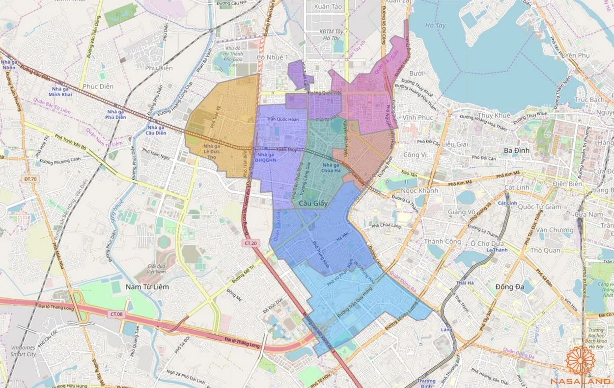 Quận Cầu Giấy: Thông tin, đặc điểm và vị trí bản đồ