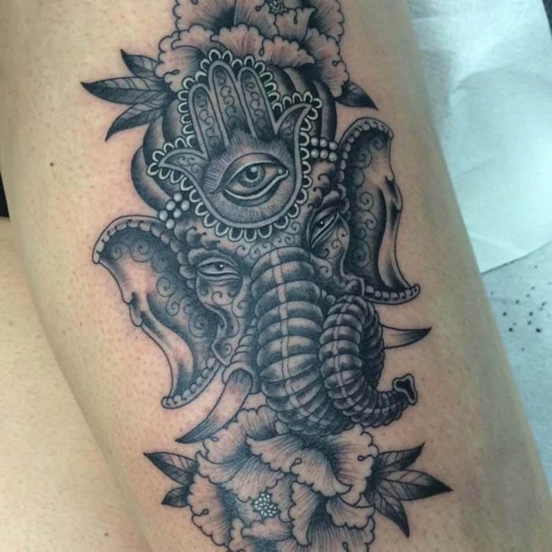 Hình xăm hoa mẫu đơn và ý nghĩa tuyệt vời cho nam nữ