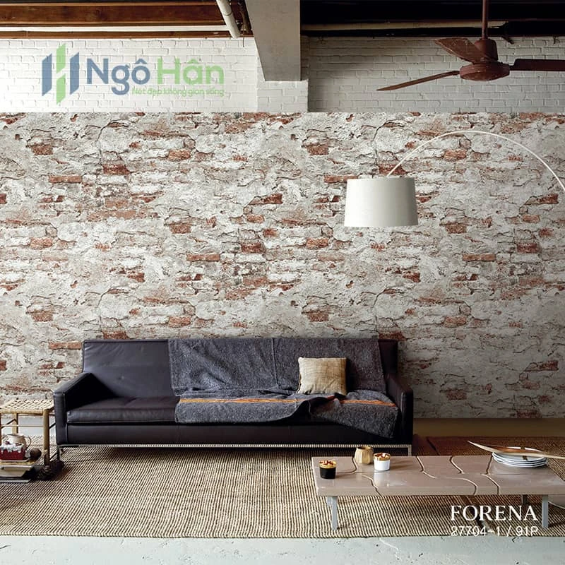 Giấy Dán Tường Giả Gạch