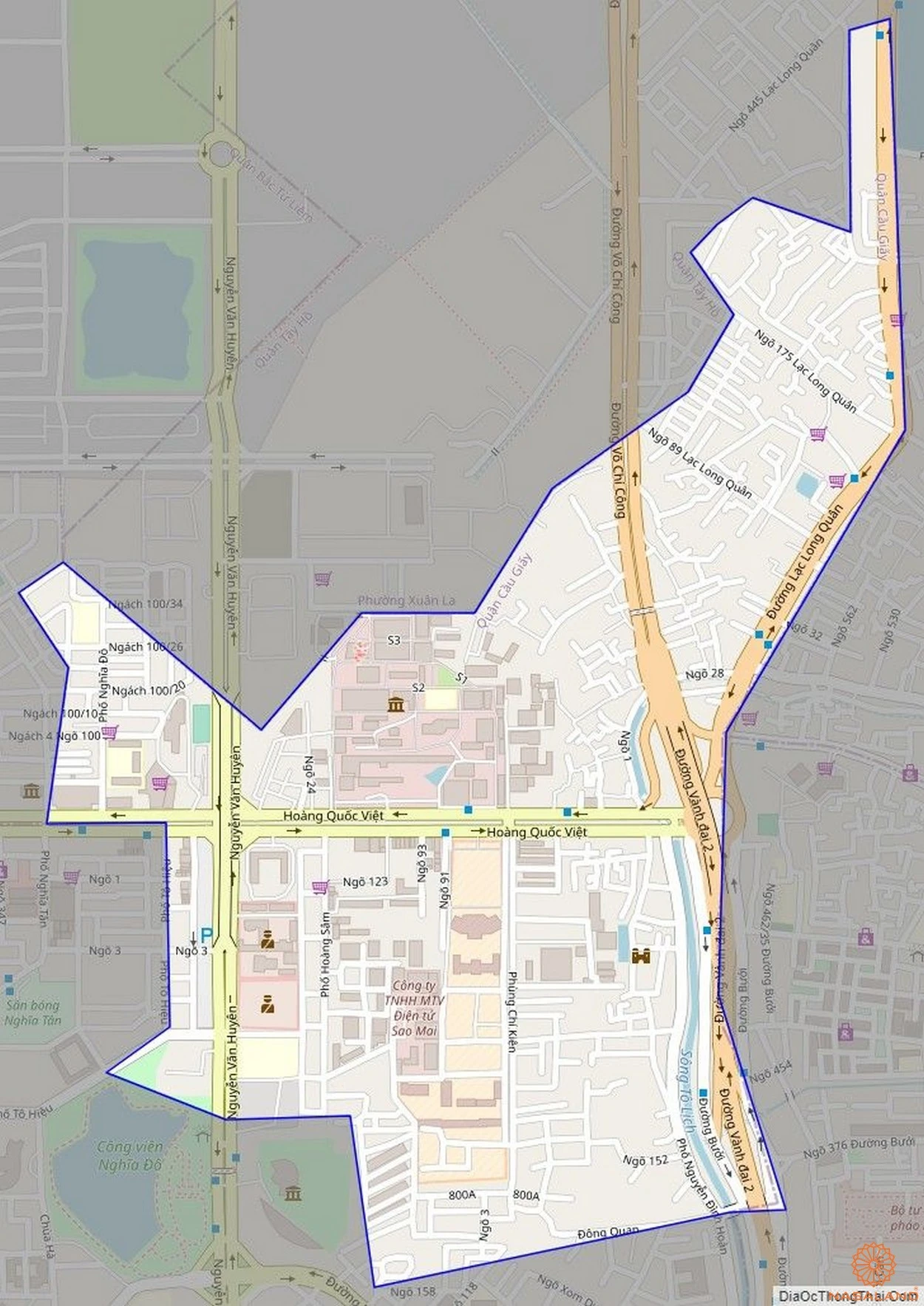 Quận Cầu Giấy: Thông tin, đặc điểm và vị trí bản đồ