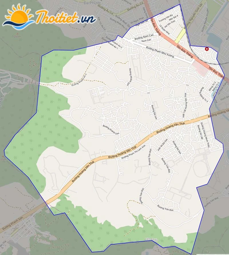 Dự báo thời tiết Phường Hòa Khánh Nam - Quận Liên Chiểu