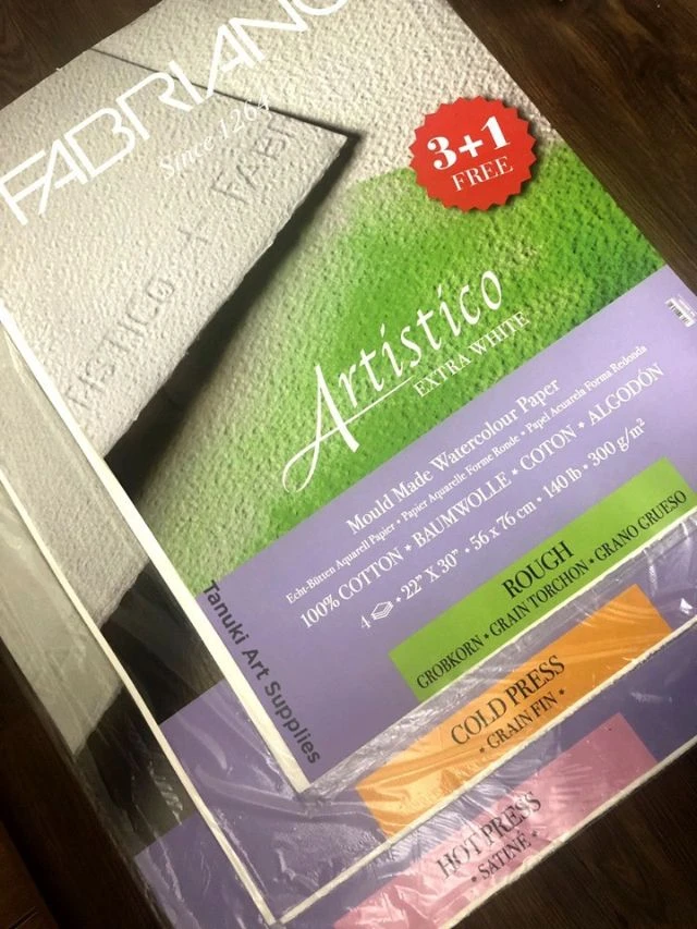 TOP 8 sản phẩm giấy vẽ màu nước chất lượng nhất