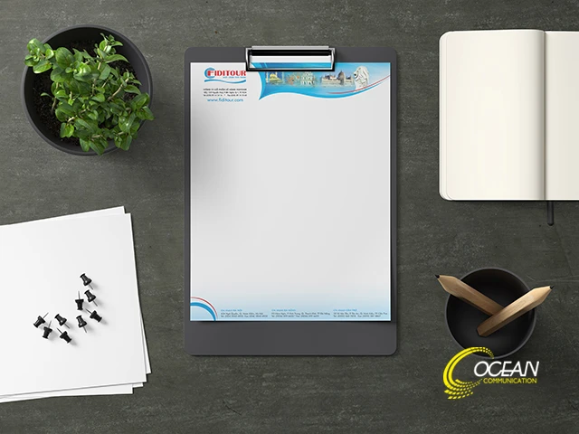 In Giấy Tiêu Đề Thư - In Letter Head - Chất lượng - Giá rẻ