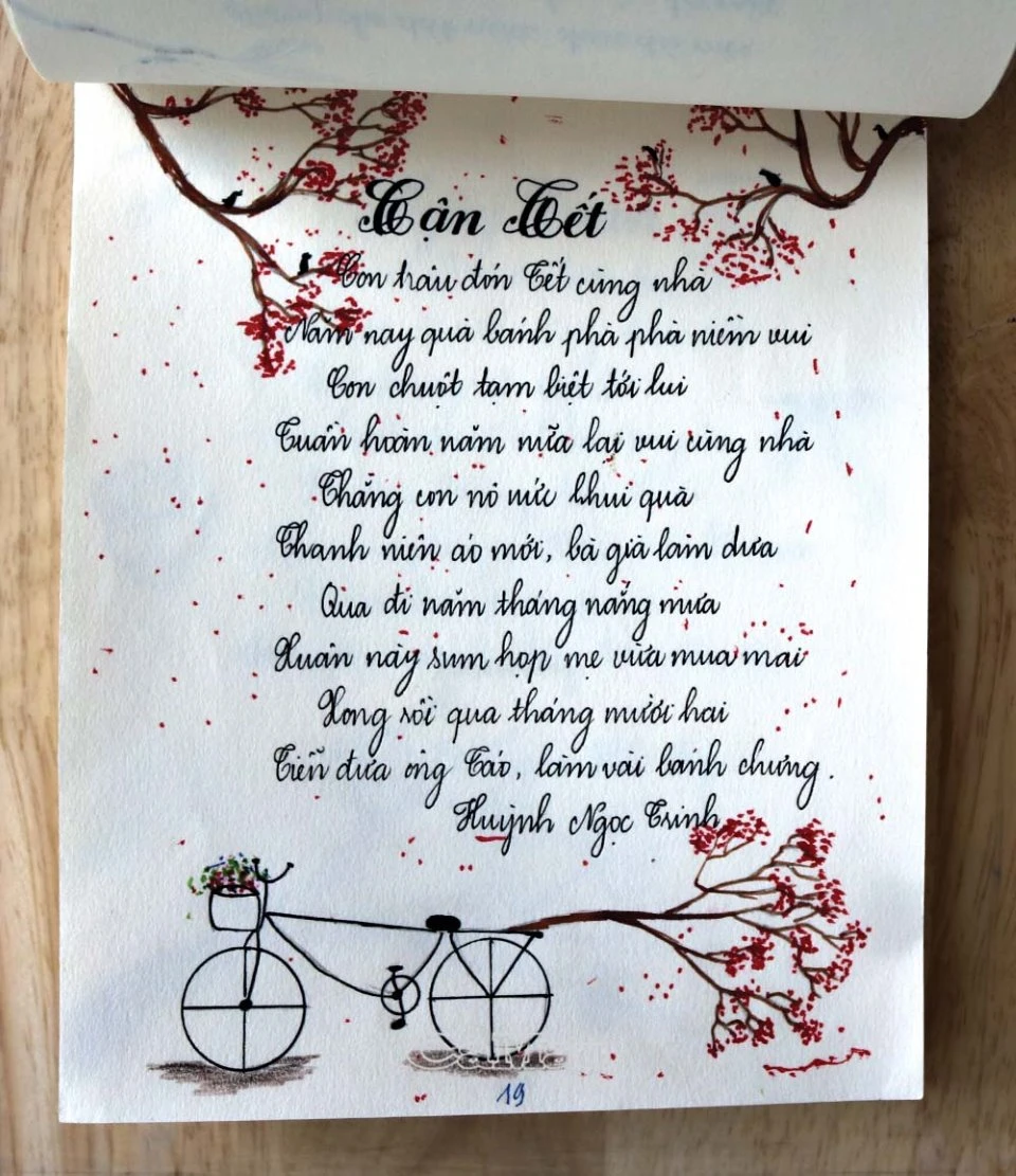 Những mẫu trang trí giấy A4 đẹp, cute