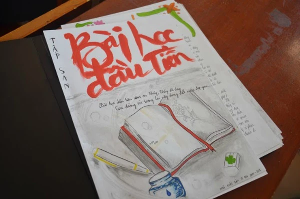 Những mẫu trang trí giấy A4 đẹp, cute