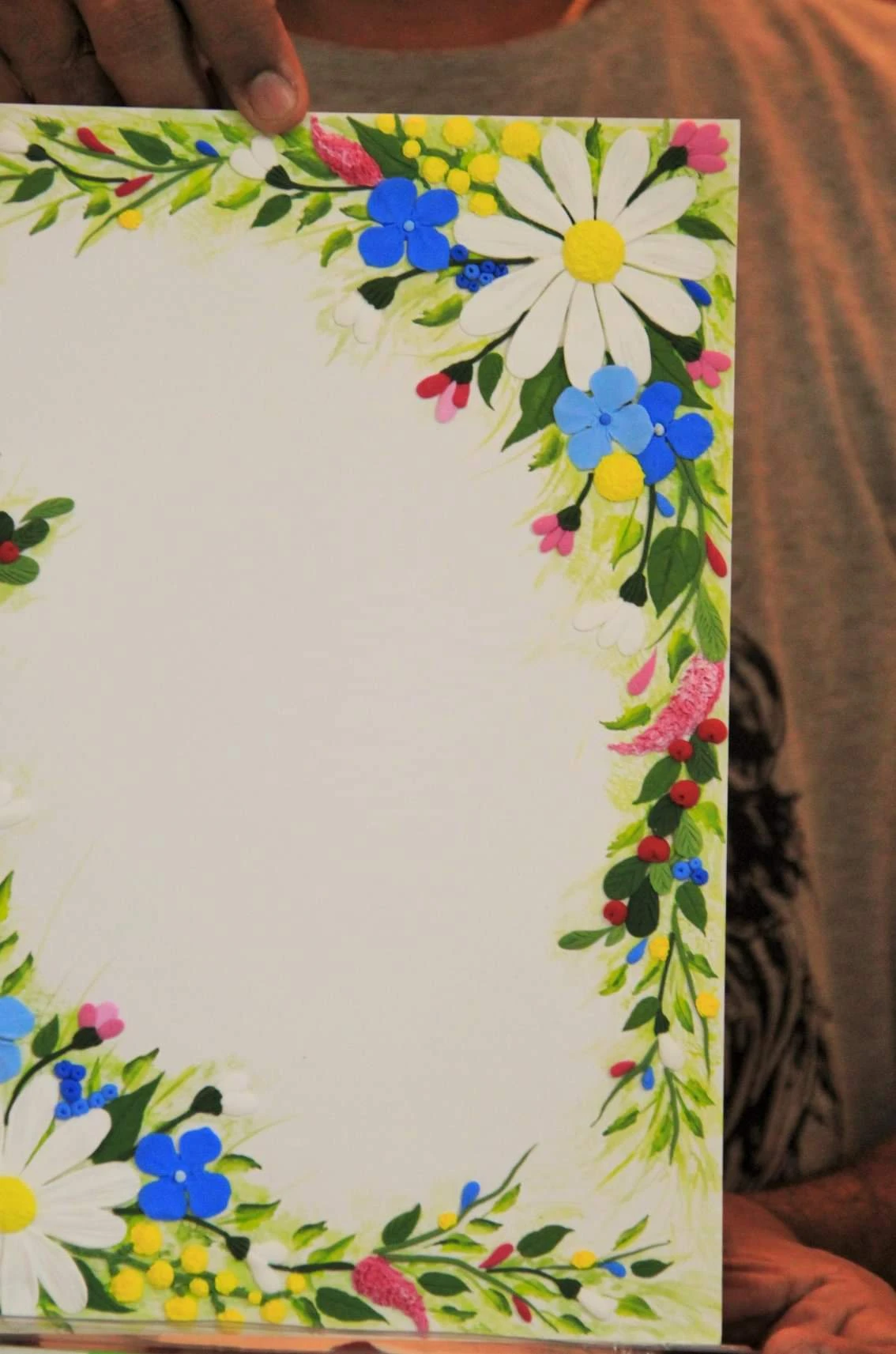 Những mẫu trang trí giấy A4 đẹp, cute