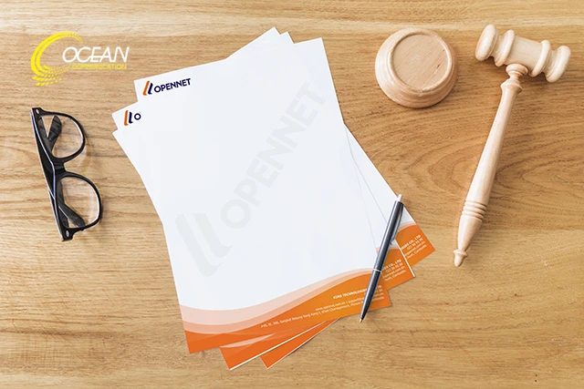 In Giấy Tiêu Đề Thư – In Letter Head – Chất lượng – Giá rẻ