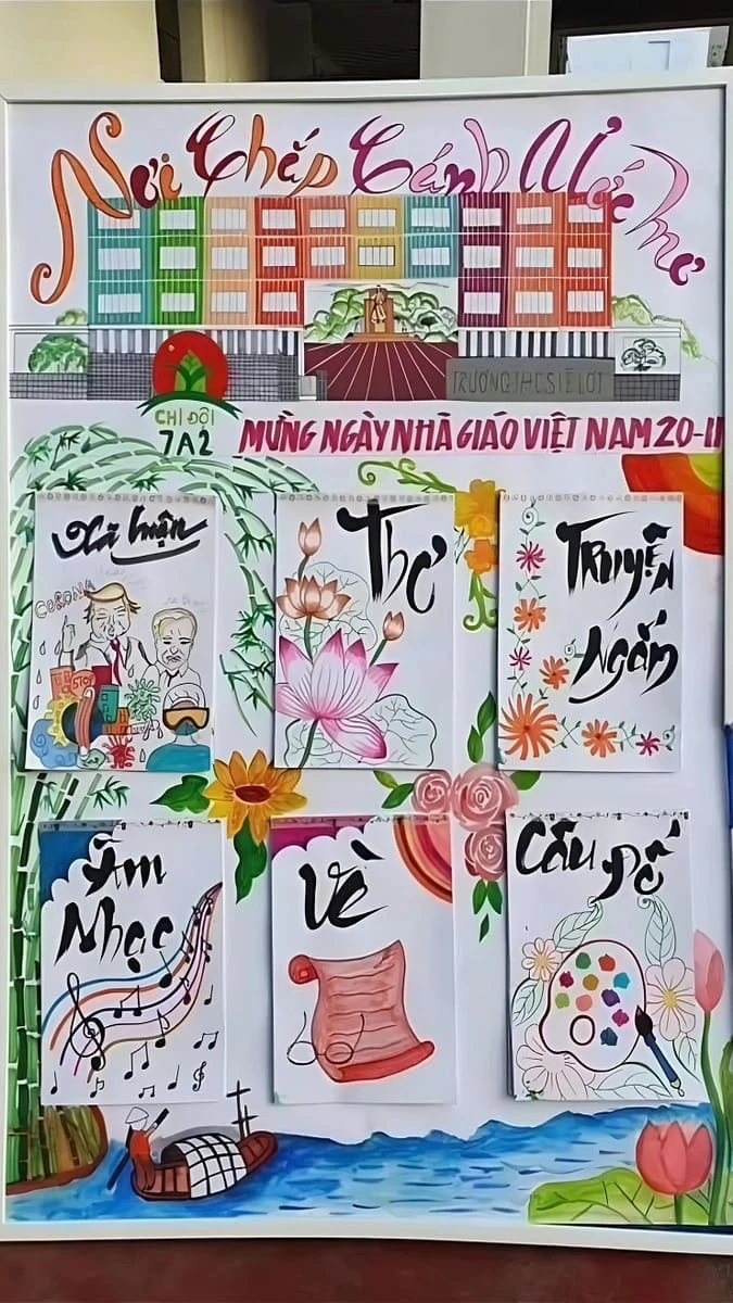 100+ mẫu báo tường 20/11 đoạt giải, đơn giản, đẹp nhất 2024