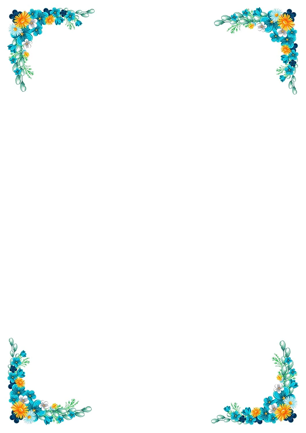 Những mẫu trang trí giấy A4 đẹp, cute