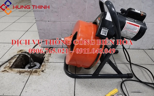 Dịch vụ thông cống nghẹt tại Biên Hòa
