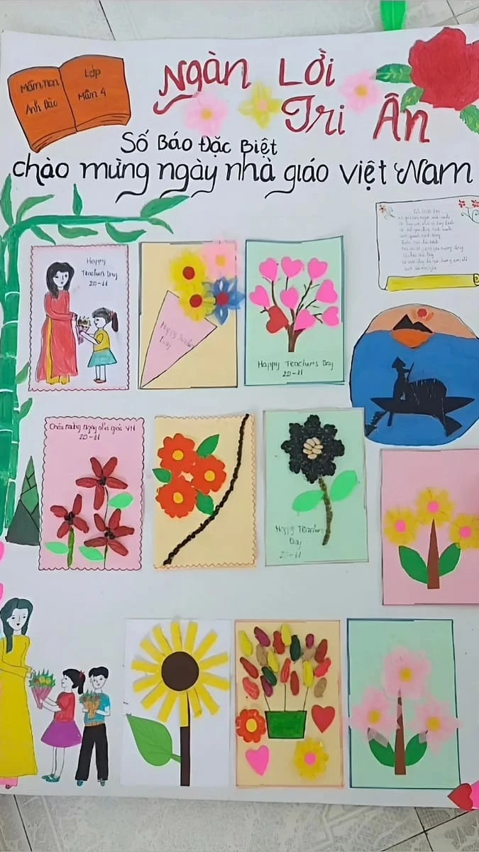 100+ mẫu báo tường 20/11 đoạt giải, đơn giản, đẹp nhất 2024