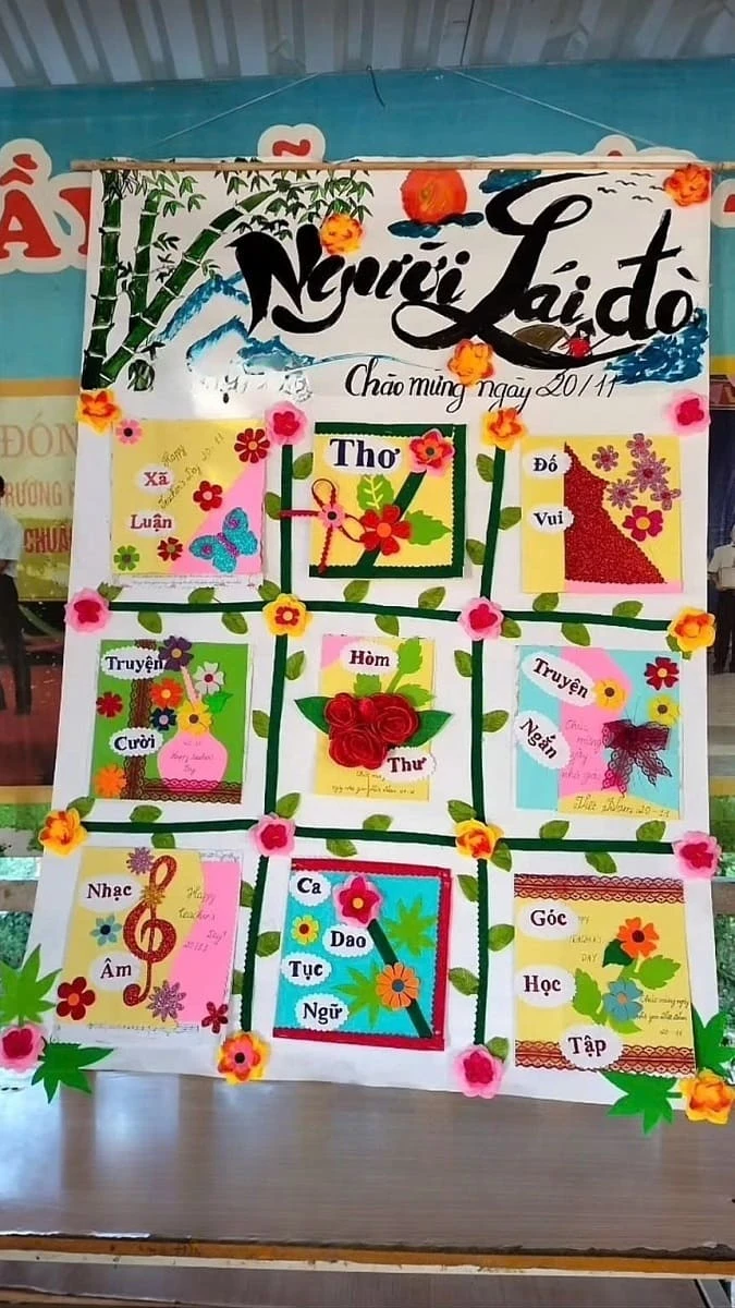 100+ mẫu báo tường 20/11 đoạt giải, đơn giản, đẹp nhất 2024