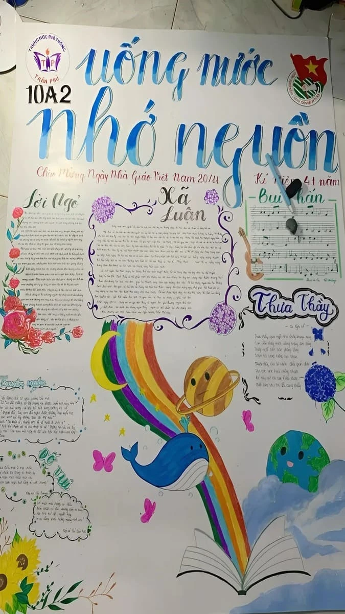 100+ mẫu báo tường 20/11 đoạt giải, đơn giản, đẹp nhất 2024