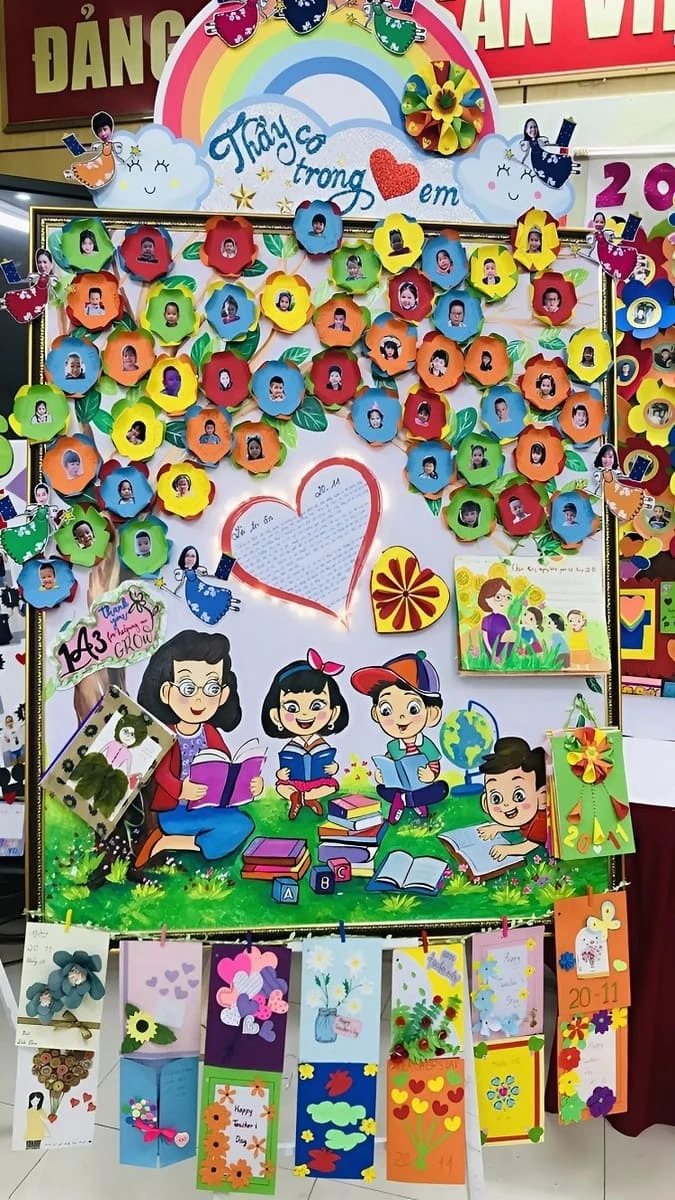 100+ mẫu báo tường 20/11 đoạt giải, đơn giản, đẹp nhất 2024