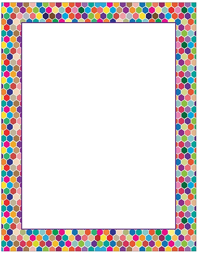 Những mẫu trang trí giấy A4 đẹp, cute