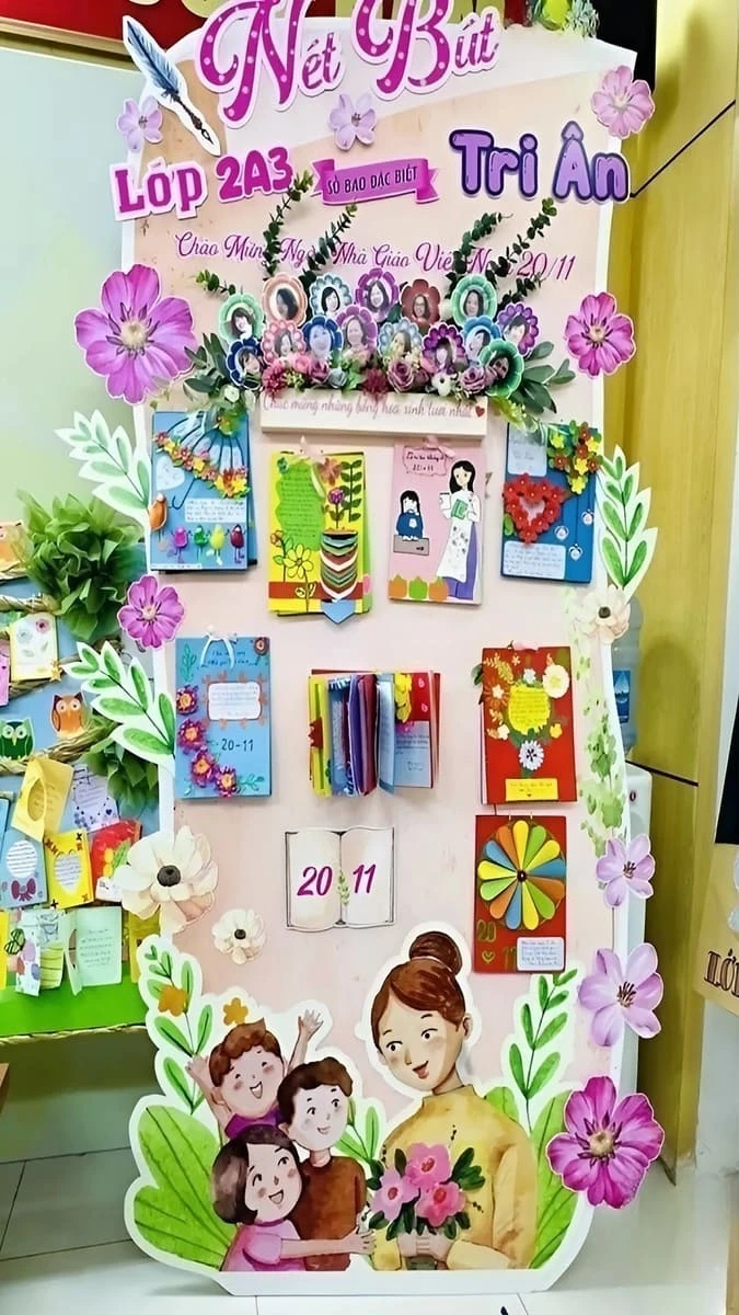 100+ mẫu báo tường 20/11 đoạt giải, đơn giản, đẹp nhất 2024