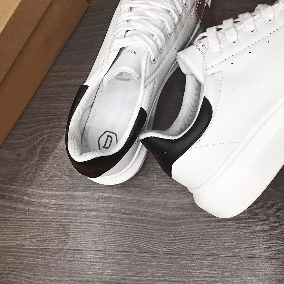 0672 - HÀNG CHÍNH HÃNG - GIÀY DOMBA HIGH POINT PS MÀU TRẮNG GÓT VIỀN HOLOGRAM - *WHITE/PRISM* - CODE: H-9015