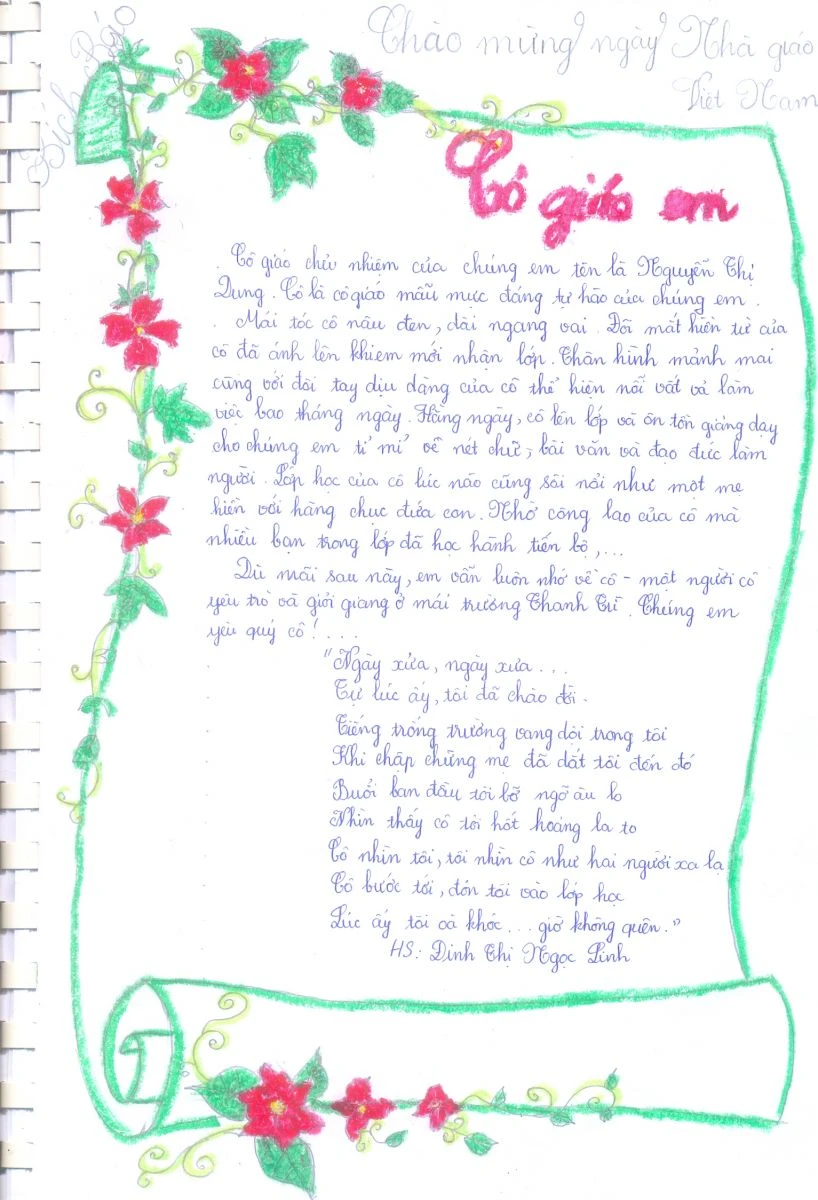 Những mẫu trang trí giấy A4 đẹp, cute