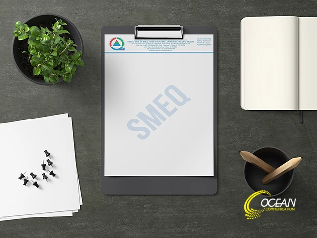 In Giấy Tiêu Đề Thư - In Letter Head - Chất lượng - Giá rẻ