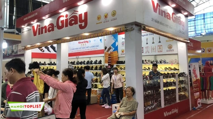 Danh sách 4 cửa hàng Vina giầy tại Hà Nội hiện tại