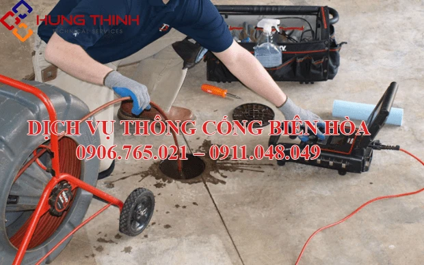 Dịch vụ thông cống nghẹt tại Biên Hòa