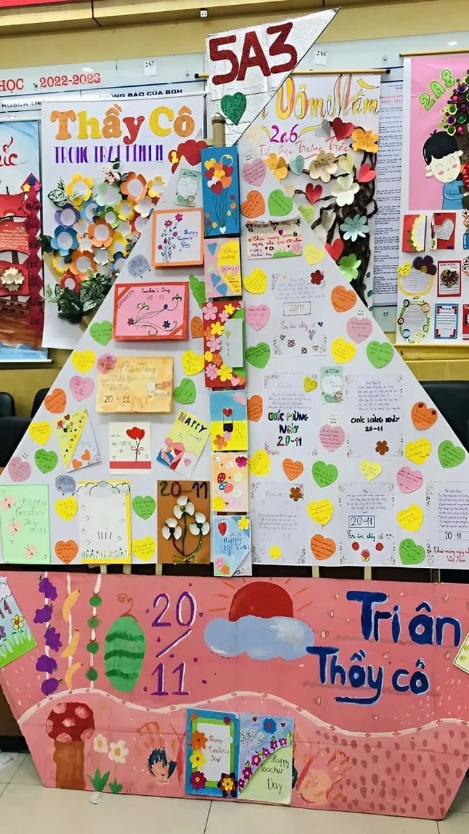 100+ mẫu báo tường 20/11 đoạt giải, đơn giản, đẹp nhất 2024