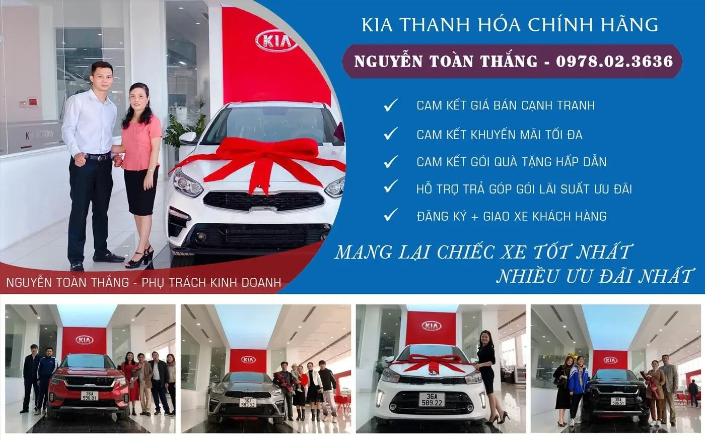 Chương Trình Ưu Đãi Hấp Dẫn Tại KIA Thanh Hóa Tháng 12