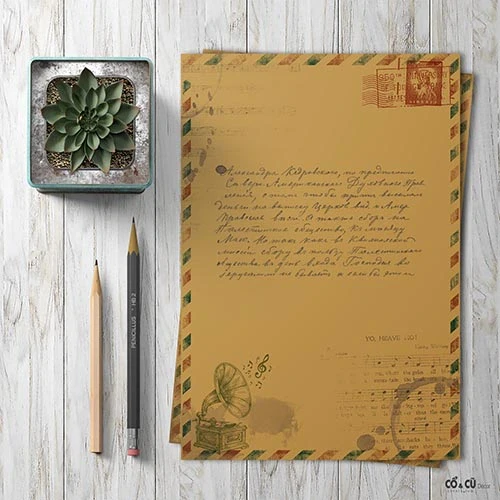 Giấy viết thư cổ điển: Xu hướng không thể bỏ lỡ