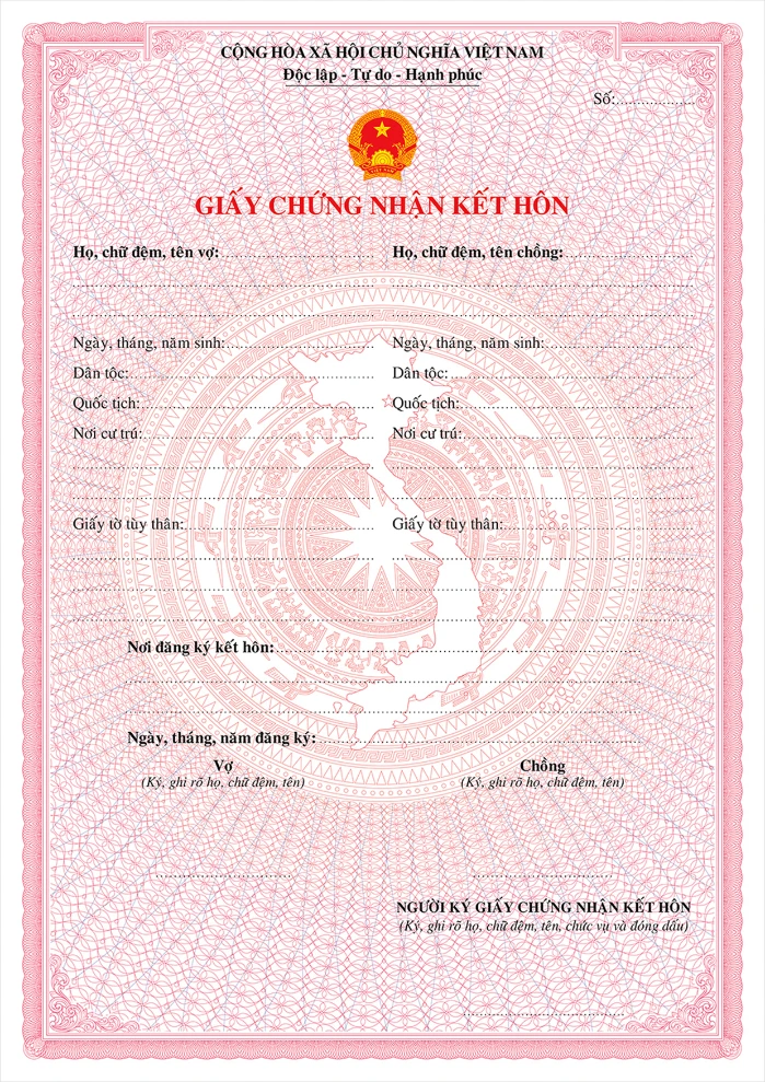 Giấy đăng ký kết hôn có mấy bản cần biết