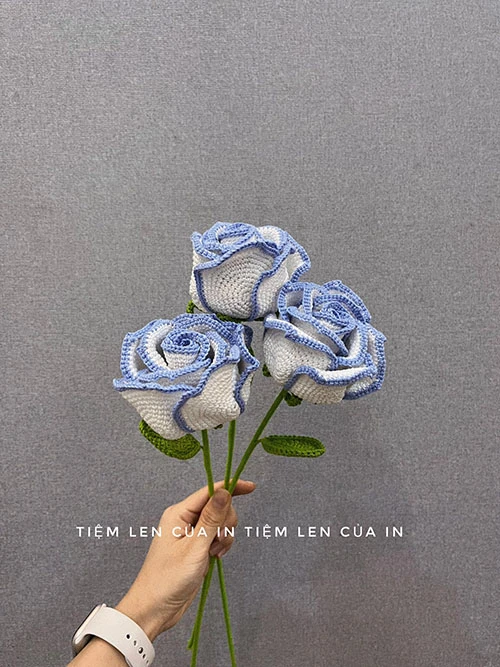 Móc hoa bằng len và những điều cần biết