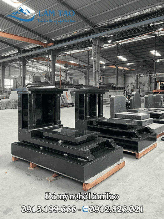 Mộ đá hoa cương: Biểu tượng của sự trang trọng