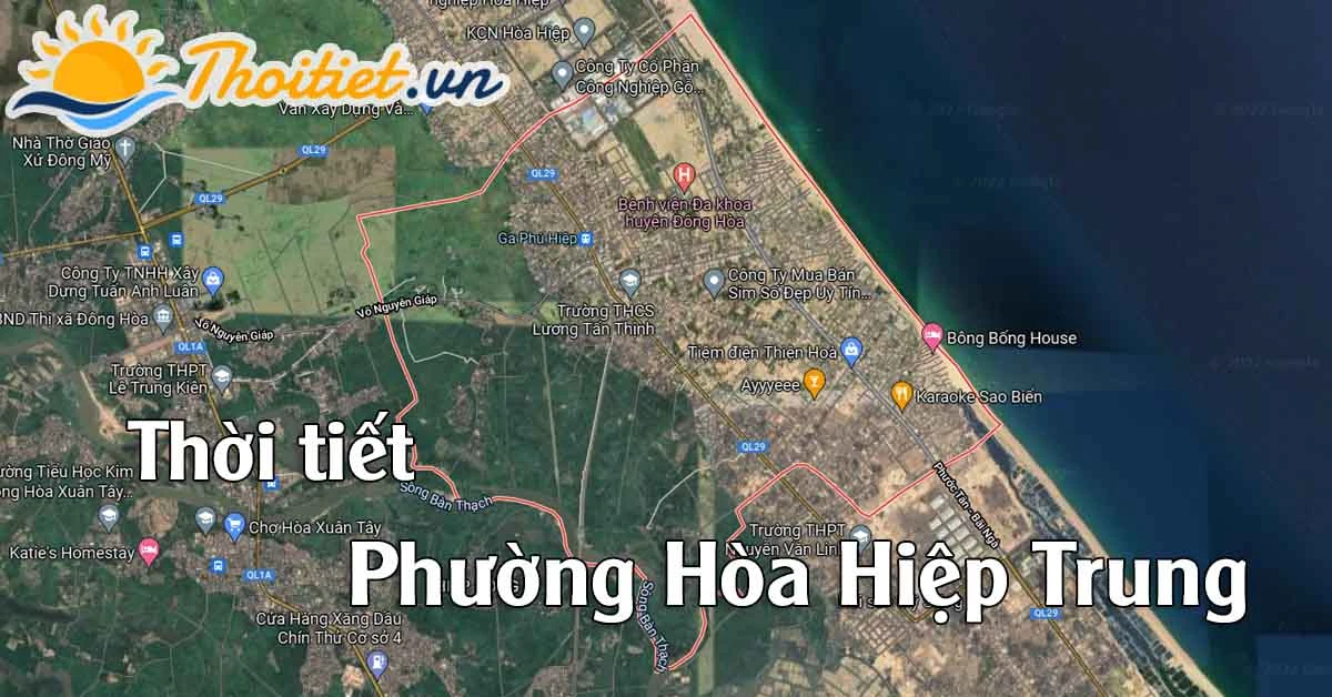 Thời tiết Hòa Hiệp Trung và sự phát triển của vùng ven biển
