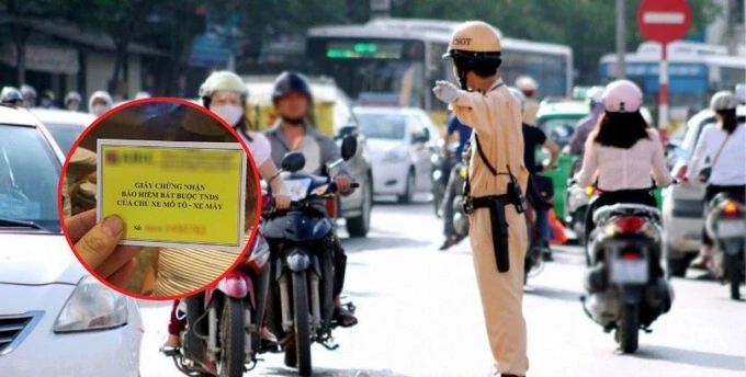 Xử phạt khi điều khiển xe máy không có giấy phép lái xe