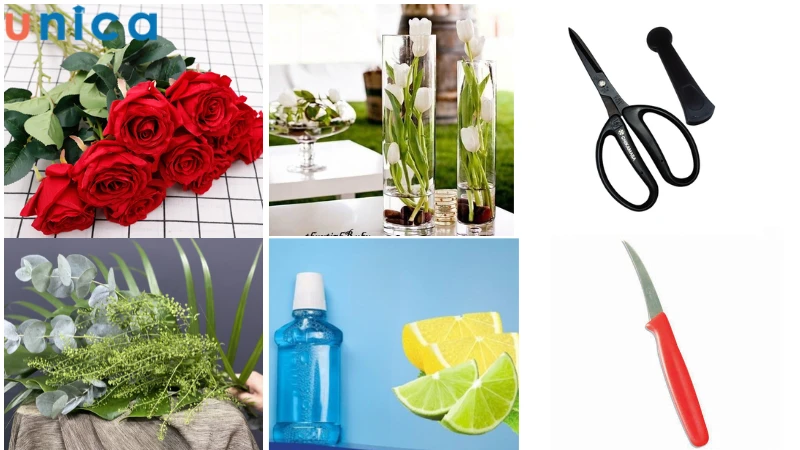 Cách cắm hoa hồng lọ cao cho không gian thêm sinh động