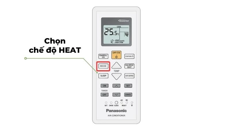 Chế độ Heat của điều hòa là gì? Hướng dẫn chi tiết cách sử dụng
