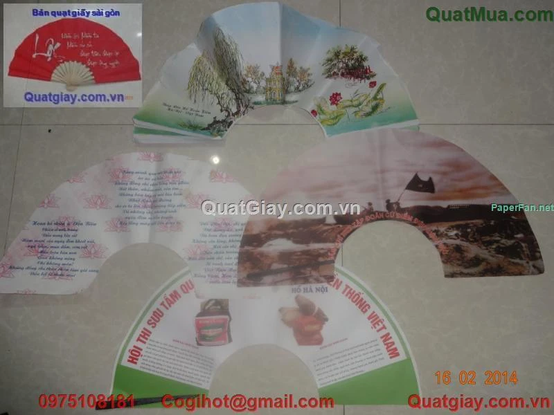 Hướng dẫn cách làm quạt giấy