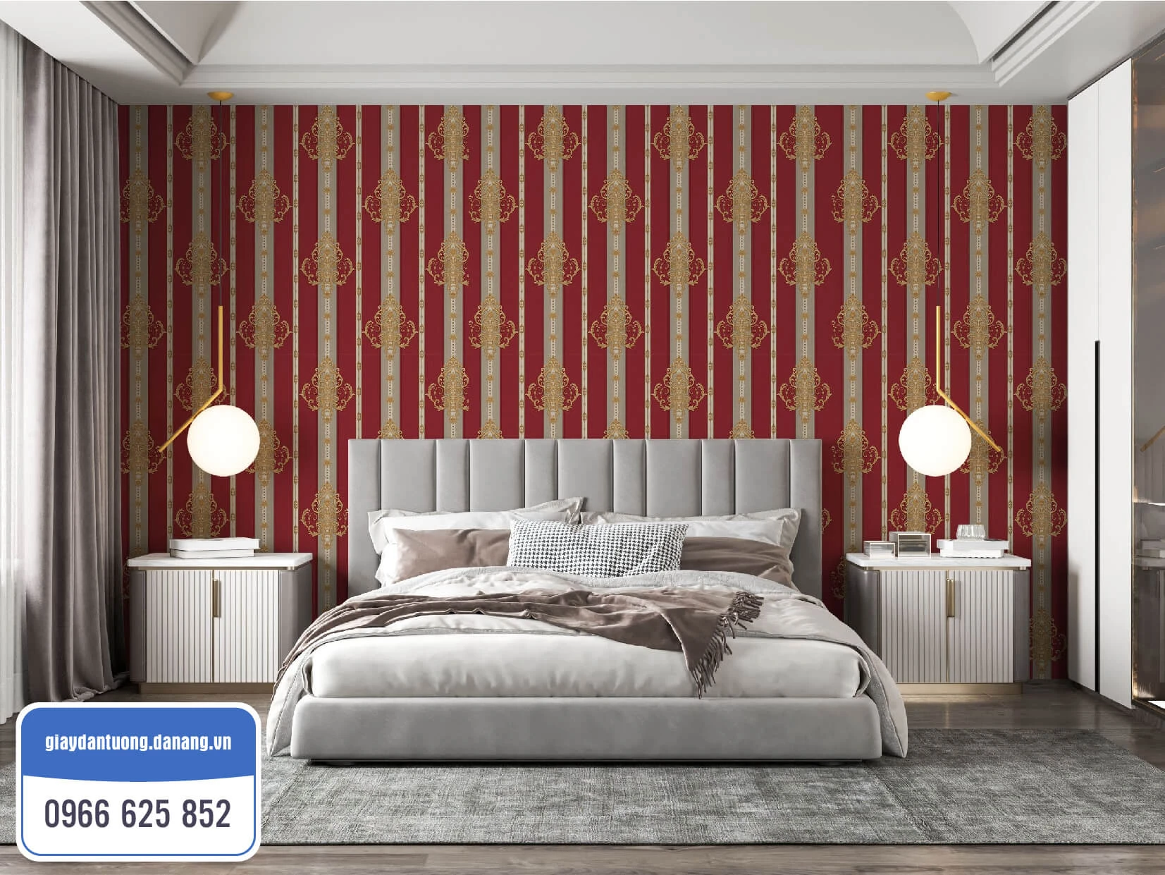 Giấy dán tường Đà Nẵng, Tư vấn báo giá thi công giá rẻ