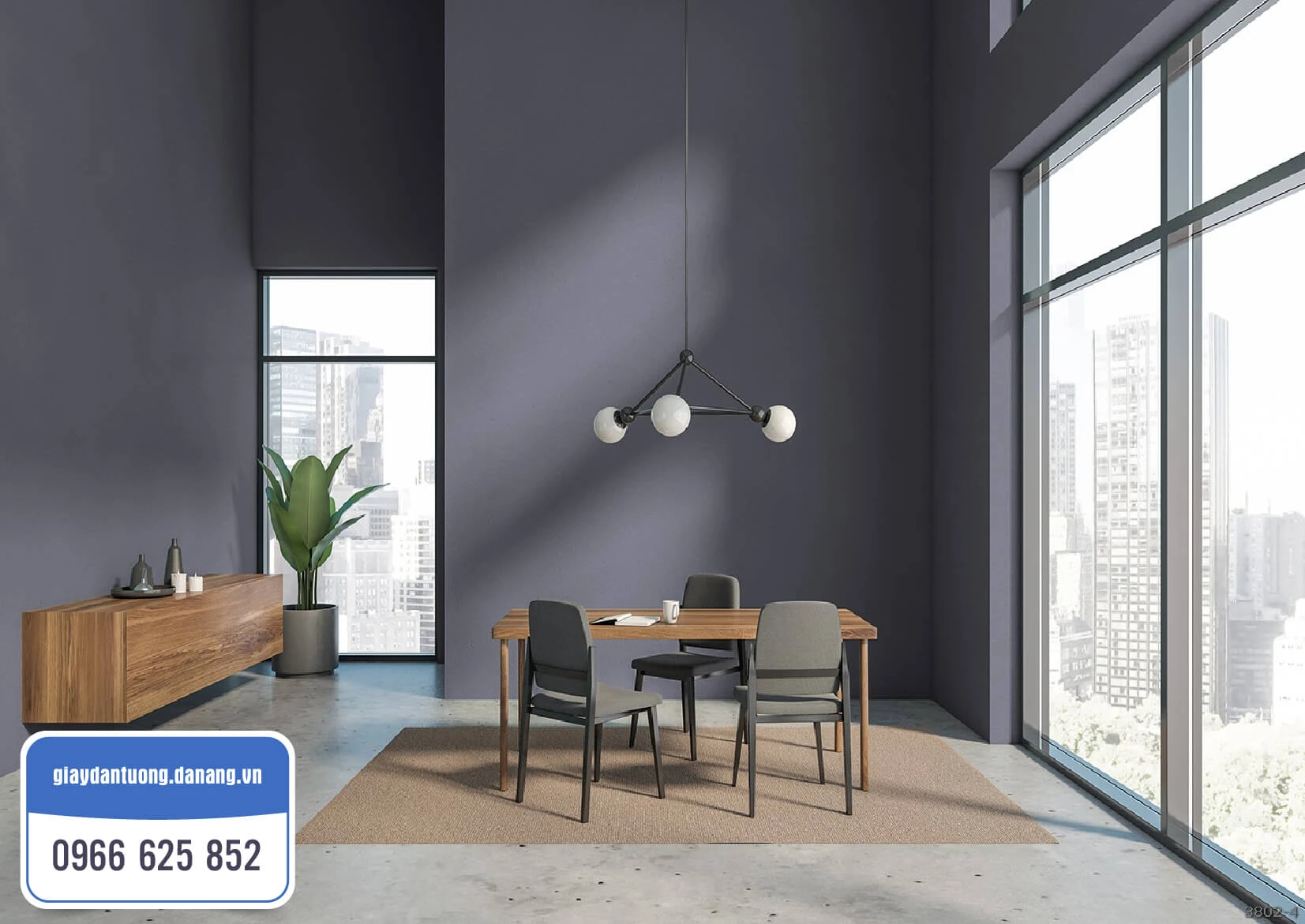 Giấy dán tường Đà Nẵng, Tư vấn báo giá thi công giá rẻ