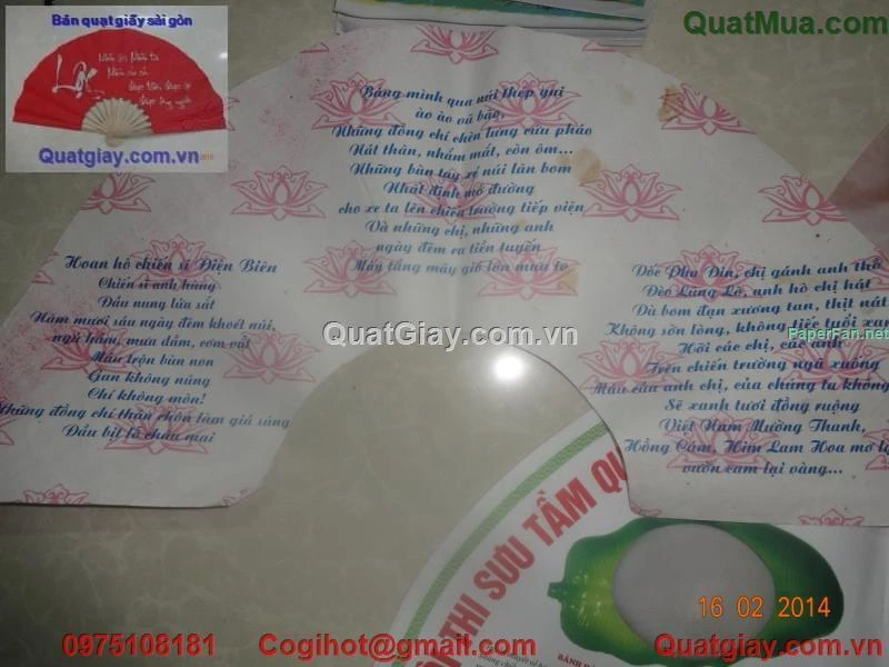 Hướng dẫn cách làm quạt giấy