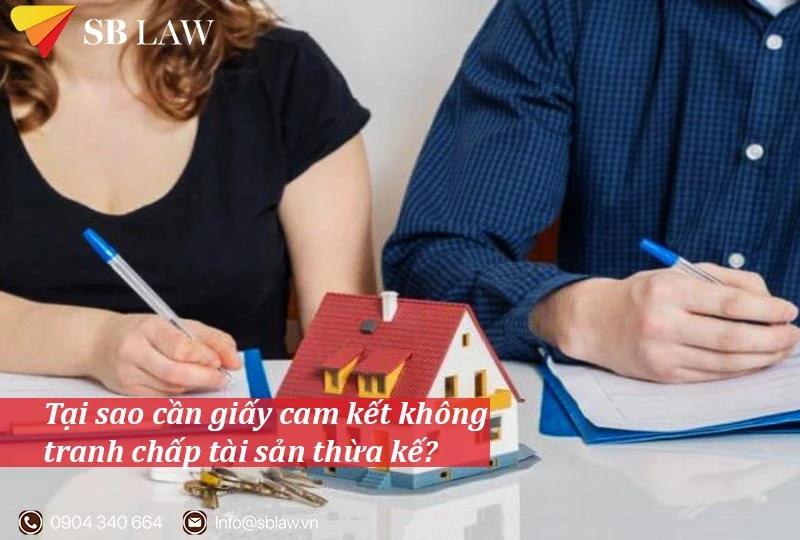 Hướng dẫn mẫu giấy cam kết cho tài sản thừa kế