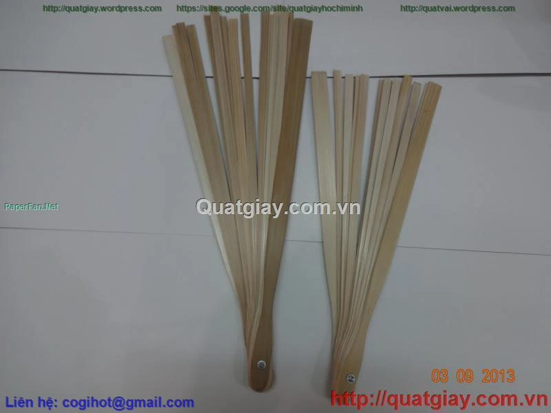 Cách làm quạt giấy từ nan tre đơn giản và hiệu quả