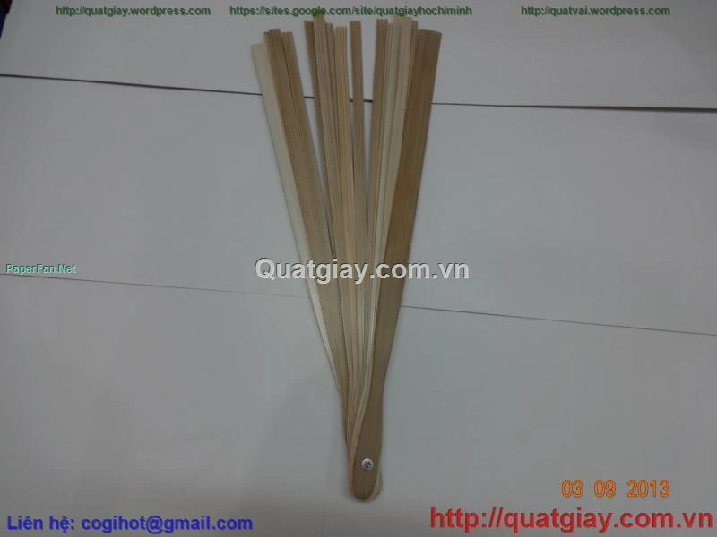 Hướng dẫn cách làm quạt giấy