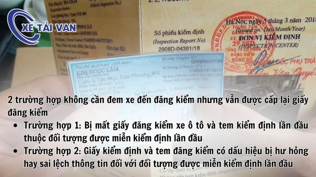 Giấy đăng kiểm xe ô tô là gì? Bị mất giấy đăng kiểm xe cấp lại như thế nào?