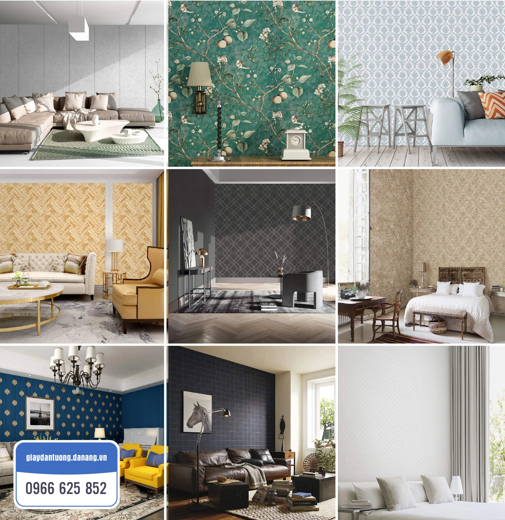 Giấy dán tường Đà Nẵng, Tư vấn báo giá thi công giá rẻ