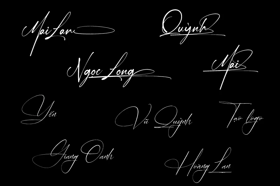 Tải Xuống 15 Font Chữ Ký Đẹp và Việt Hóa Mới Nhất 2024